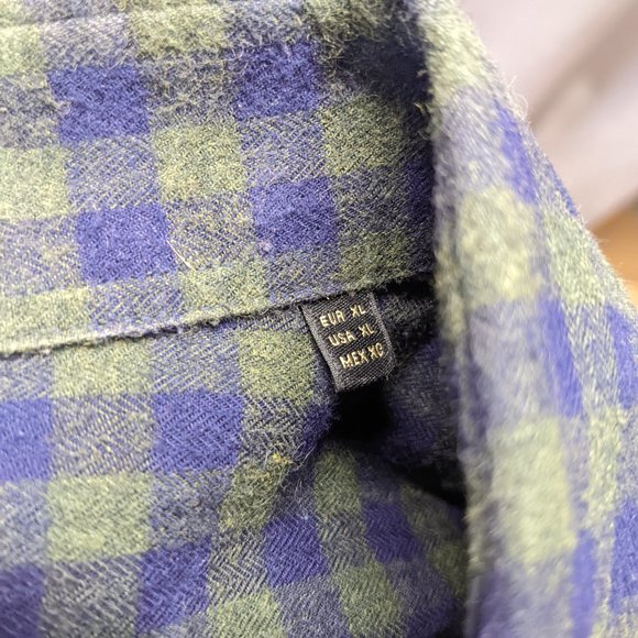 Mossimo Dutti Long Sleeve Button Down Collared Shirt Mens XL - Picture 3 of 3